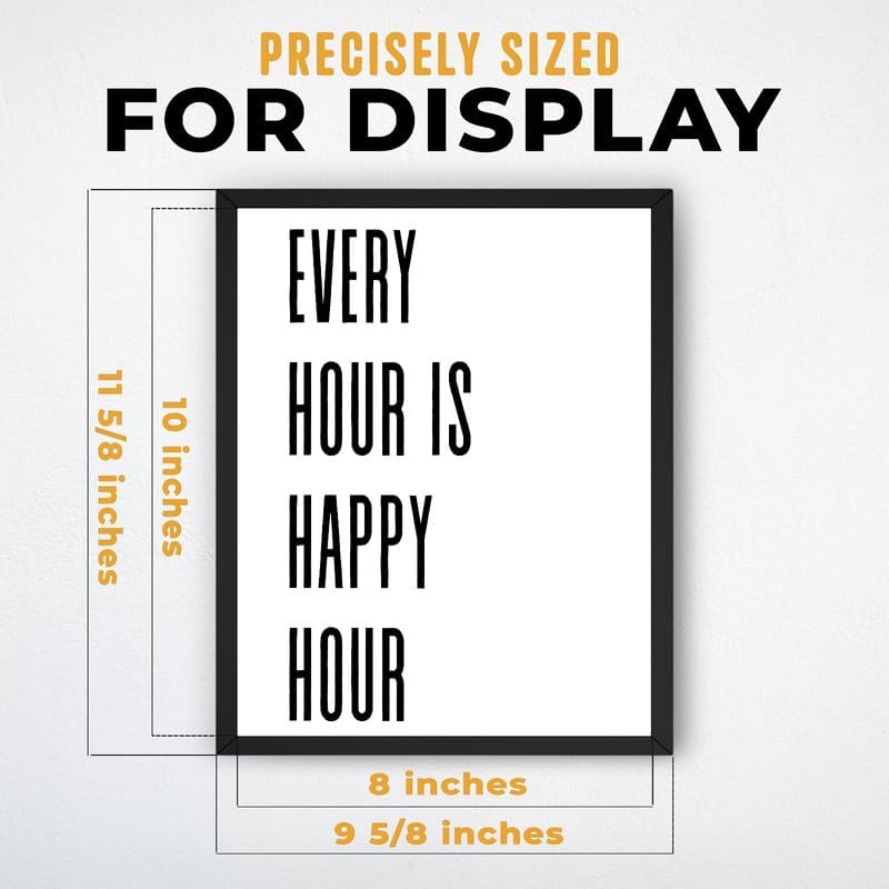 InkFlow Posters Every Hour Happy Hour Canvas Poster - Image 3