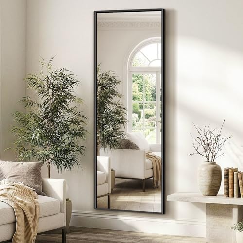 FICTOR Full Length Mirror with Stand, Floor Standing Mirror - Image 7