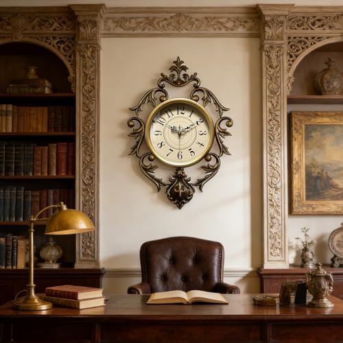 SIN&MI Vintage Retro Wall Clock - Image 7