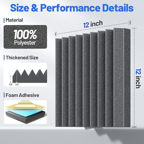 Self-Adhesive Sound Proof Foam Panels - Image 6