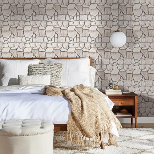 COMSTICKC 3D Peel and Stick Faux Stone Wall Panels - Image 6