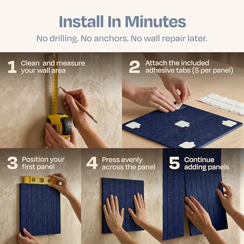 X-Large Cork Board Alternative 12-Pack Felt Bulletin Board Thick and Decorative - Image 5