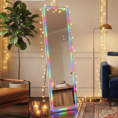 VooBang 64"x21" RGB LED Full Length Mirror - Image 2