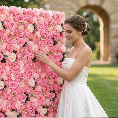Flower Wall Backdrop 2 Panels 16×24 Inch - Image 3