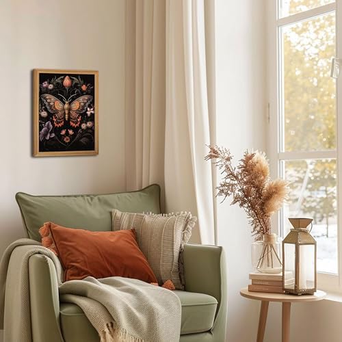 Framed Vintage 3D Textured Wall Art - Image 4