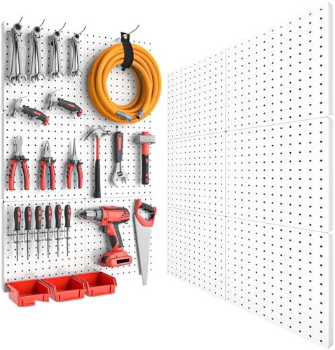 Peg Board, Heavy Duty pegboard Wall Organizer by FZK