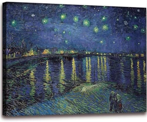 OKEXCKK Vincent Van Gogh Canvas Wall Art - Image 2