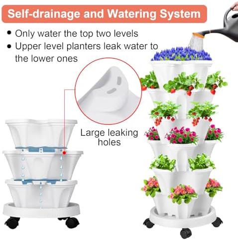 GameXcel Vertical Planter Tower - Image 3