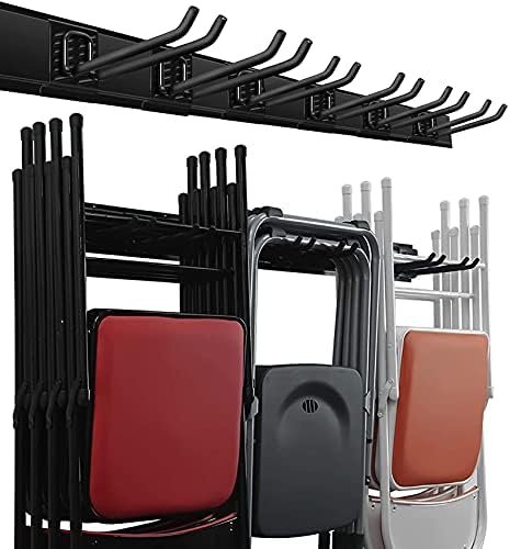 Wallmaster Garage Storage Organization Wall Mount Folding Chair Hangers by Wallmaster
