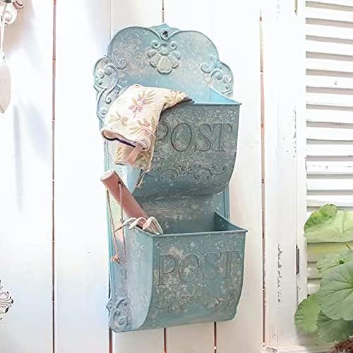 All Chic Metal Hanging Planter Wall Mounted Planters Metal Wall Planter Wall - Image 4