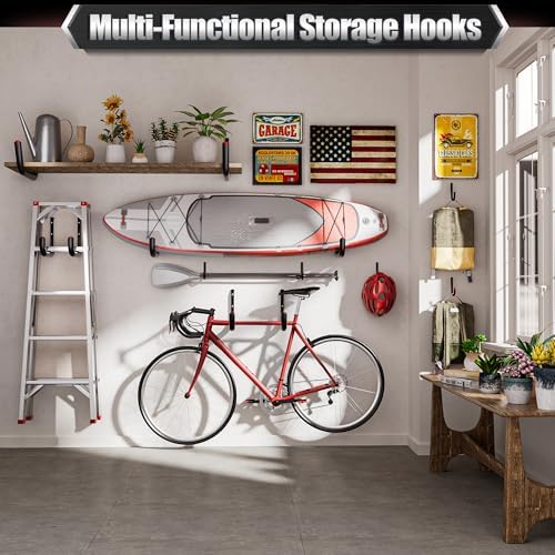 Nacial 10 Pack Heavy Duty Garage Hooks - Image 6