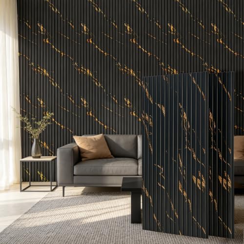 2 Pack 47.2" × 23.6" Wood Slat Acoustic Wall Panels by Unknown