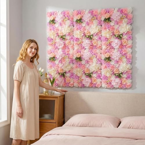 Flower Wall Backdrop 6 Panels16×24 Inch - Image 5