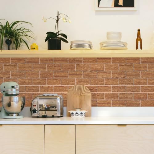STICKGOO 10-Sheet Backsplash Peel and Stick Subway Tile - Image 7