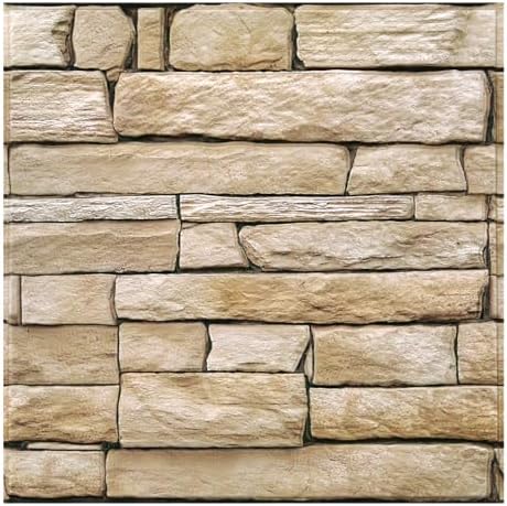 3D Faux Stone Wall Panels Peel and Stick, Designed by SMOOSTIKCDECOR
