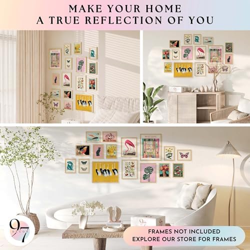 97 Decor Eclectic Wall Art Prints, 11x14 Unframed - Image 4
