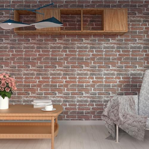3D Faux Brick Wall Panels, Peel and Stick, XPE Foam - Image 4