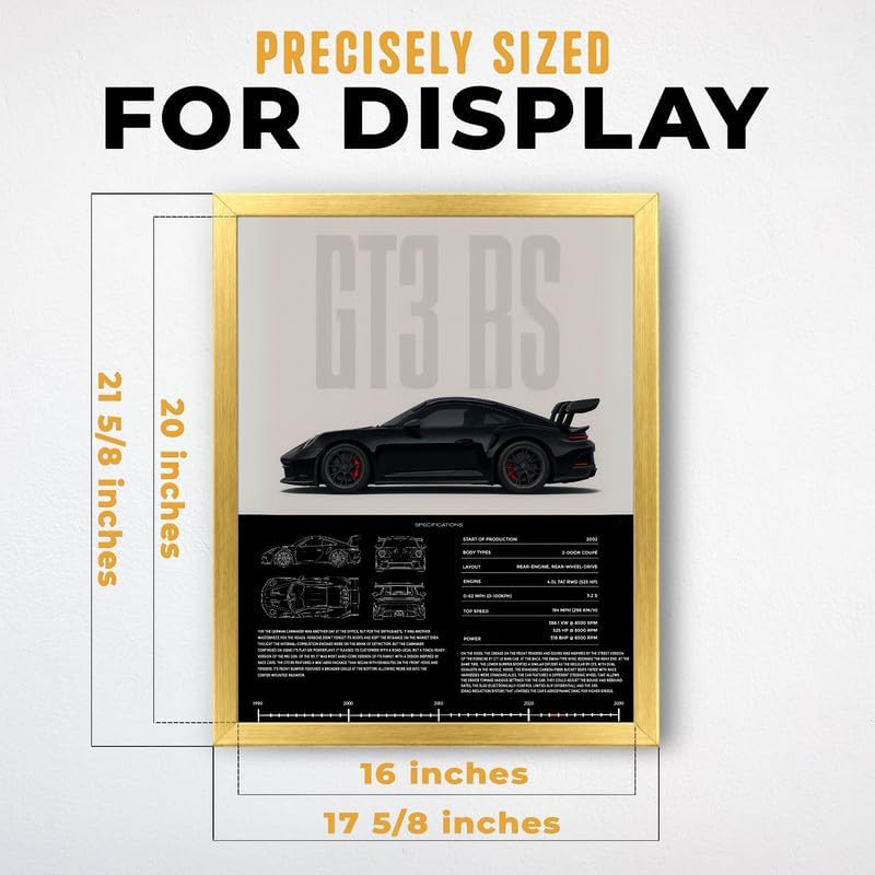 InkFlow Posters Vintage Racing Car Canvas Poster - Image 3