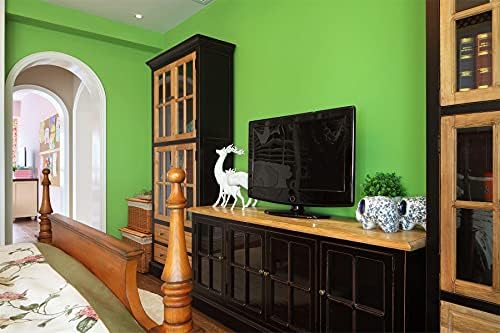Ismoon 15.7''×393''Green Wallpaper Peel and Stick Green Contact Paper Removable - Image 5