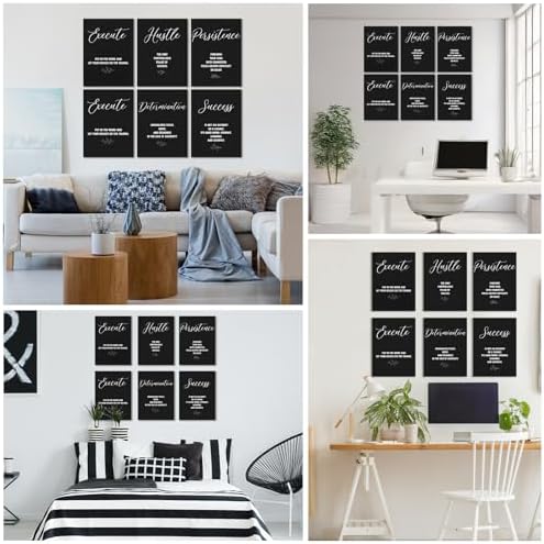 Coume 6 Pack Sound Absorbing Wall Art 12" x 16" Panels, Classic Style - Image 6