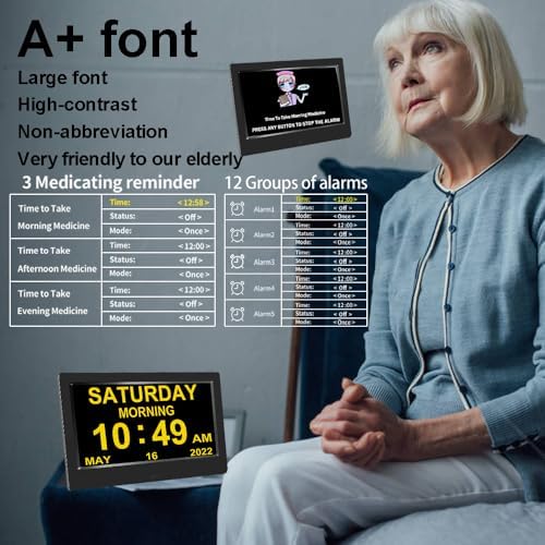 AINFTIME DST Digital Clock - Image 3
