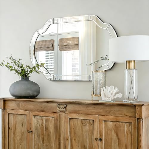 Large Mirror for Wall Decor, Beveled Bathroom Mmirror for Entryway, Dining Room - Image 4