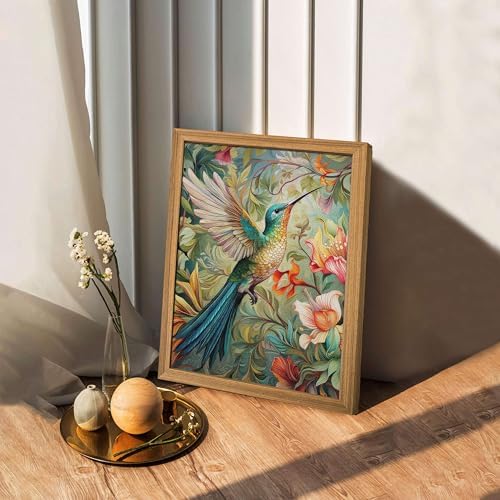 Framed Vintage 3D Textured Wall Art - Image 4