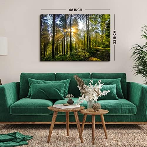 Large Forest Landscape Wall Art - Image 4