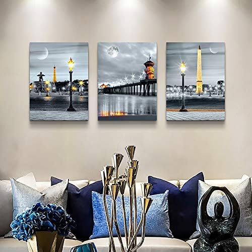 Lapremoly Large Wall Art for Living Room Modern Framed Canvas Wall Decor for - Image 4