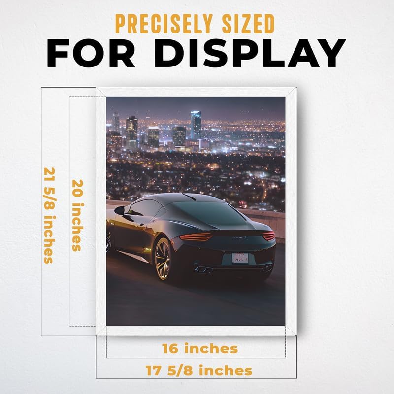 InkFlow Posters Luxury Sports Car Canvas Poster - Image 3