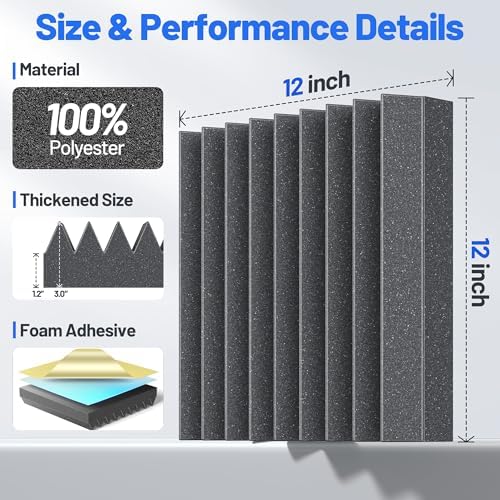 Self-Adhesive Sound Proof Foam Panels - Image 6