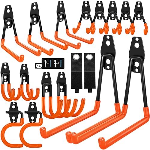 18 Pack Garage Hooks Heavy Duty by Kodreat-USDirect