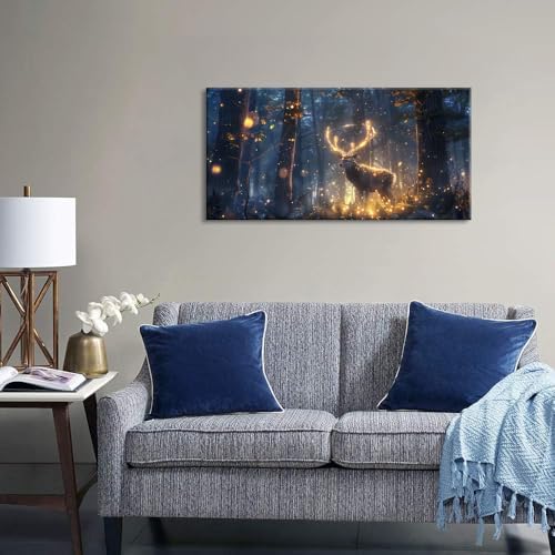 Fantasy Milu Deer Animal Wall Art - Image 6