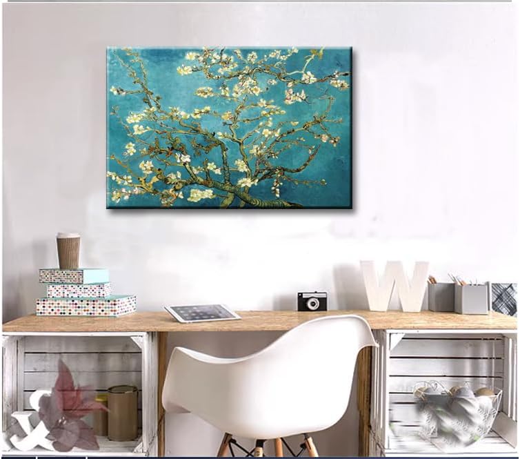 weiyiart Vincent Van Gogh Almond Blossom Canvas Wall Art Unframed Classic - Image 6