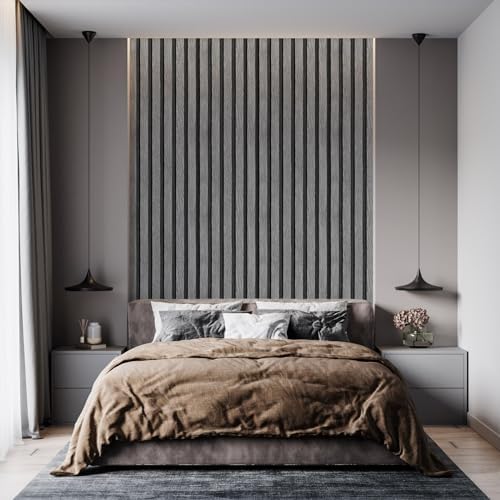 Yun-aeon Natural Wood Peel and Stick Wallpaper Grey Wood Slats - Image 2