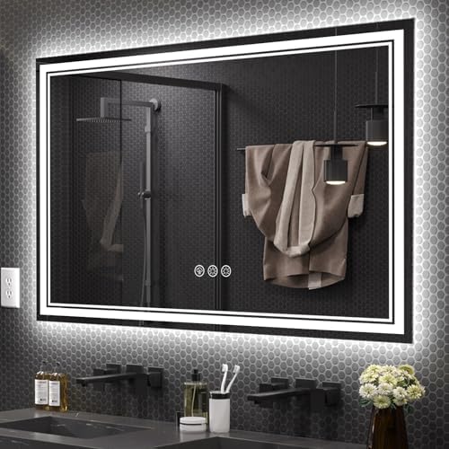 Ratsamee 60"x36" LED Bathroom Mirror by RATSAMEE