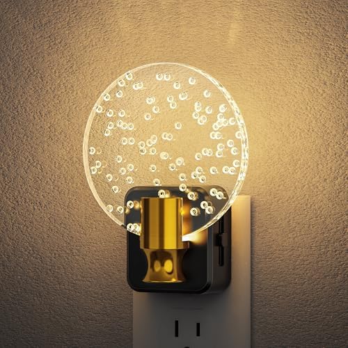 DORESshop LED Night Light, Decorative Bubble Night Light Plug Into Wall by DORESshop