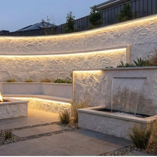 DECKO Flexistone 3D Stone Wall Panel Sample - Image 4