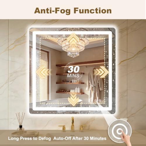 LED Bathroom Mirror with Lights - Image 5