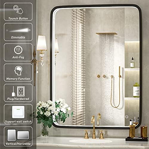 36x28 Inch LED Lighted Bathroom Mirror, 3 Color - Image 4