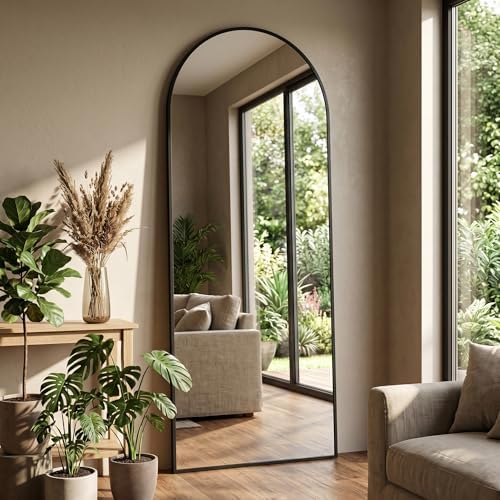 58"x19" Floor Mirror Full Length, Arched Full Length Mirror - Image 2