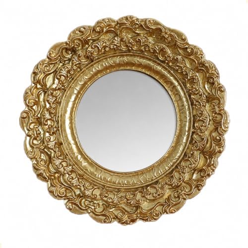 Golden Mini Vintage Mirror by PYOAGT