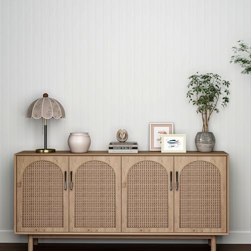 Peel and Stick Wallpaper Grey Stripe – Removable Self Adhesive Wall Panels - Image 3