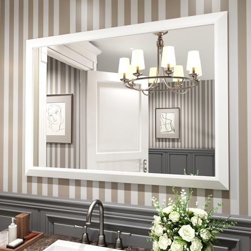 Amorho Bathroom Mirror for Wall 48x35 Inch by Amorho