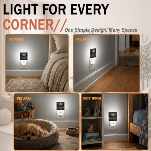 Night Light, Dusk to Dawn Nightlights Plug-in Wall Decorative - Image 7