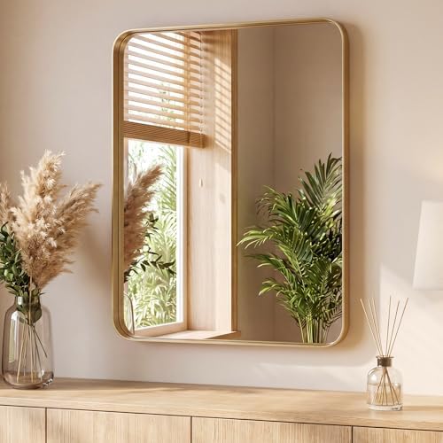 Sweetcrispy Bathroom Mirror 32x24 Inch, Vanity Mirror by Sweetcrispy
