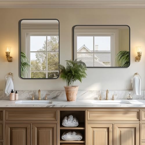 Sweetcrispy Bathroom Mirror 40x30 Inch, Vanity Mirror - Image 3