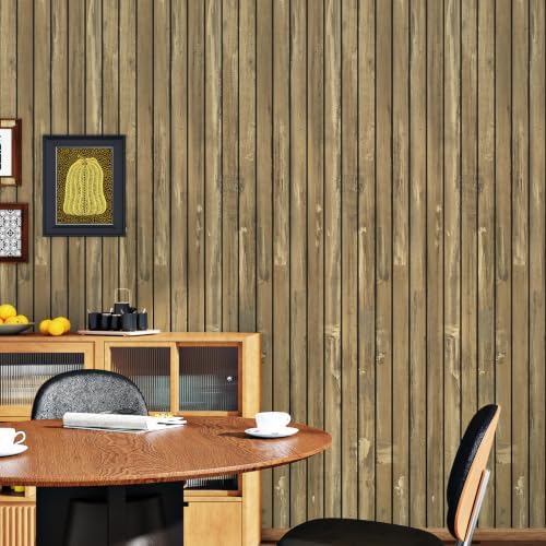 Wallercity Wood Board 3D Slat Peel and Stick Wall Panels - Image 2