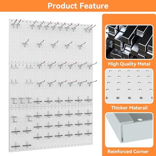 WALMANN 96 PCS Pegboard Kit - Image 5