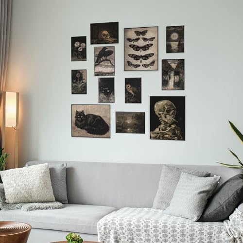KONGSY Gothic Victorian Grunge Wall Art Prints - Image 4
